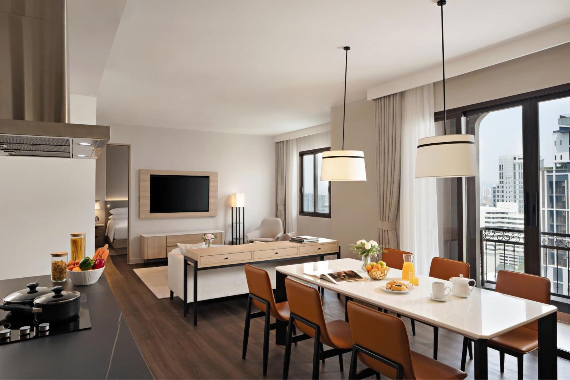 Marriott Executive Apartments Bangkok, Sukhumvit 101 Екстер'єр фото